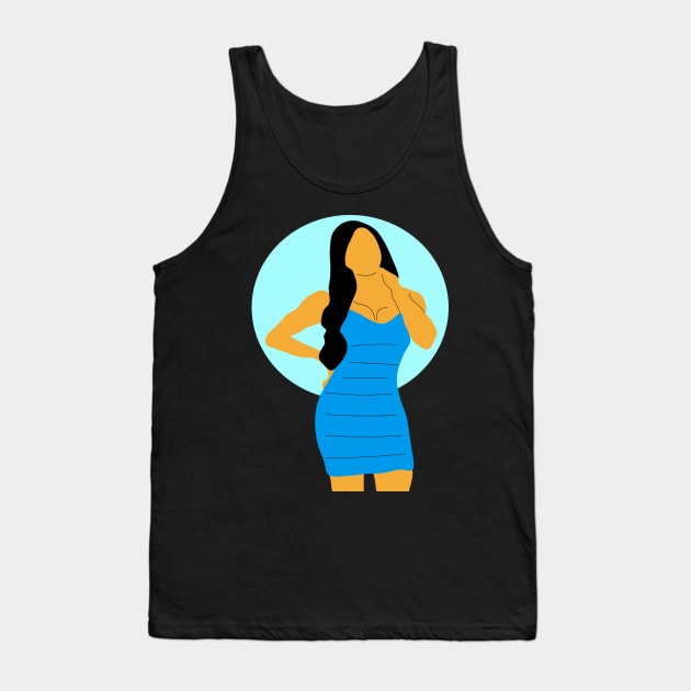 art woman work products Tank Top by mohartwork83